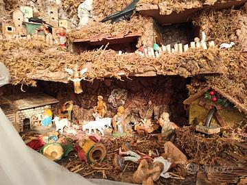 Presepe realizzato a mano