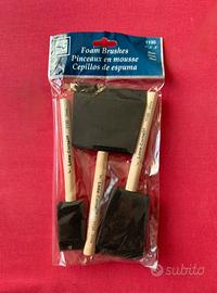 Set 3 pennelli in spugna Loew-Cornell 1130