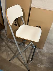 Sgabello bar ikea franklin pieghevole