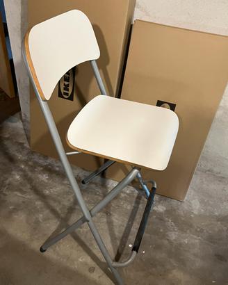 Sgabello bar ikea franklin pieghevole