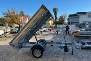 Carrello RIBALTABILE IDRAULICO 750 kg 1300 kg