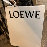 Sacchetto carta shopping bag Loewe + nastrino
