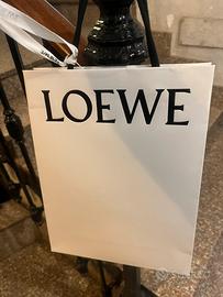 Sacchetto carta shopping bag Loewe + nastrino