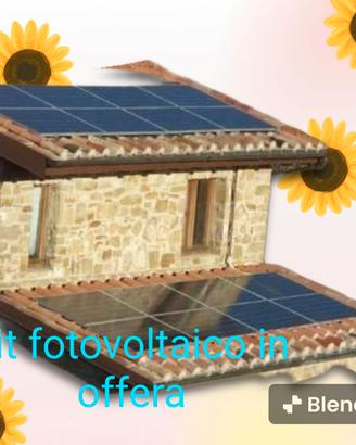 kit 6 kw batteria 5 kw autonomo senza pratica Enel