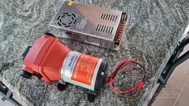 Autoclave elettropompa e vlimentatore trsformatore