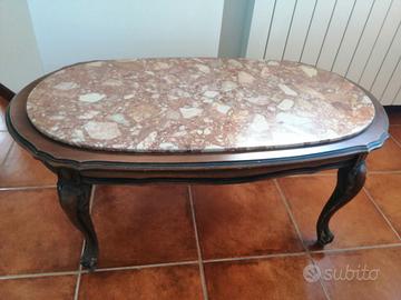 TAVOLINO CON MARMO