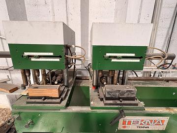 Foratrice doppia testa per alluminio