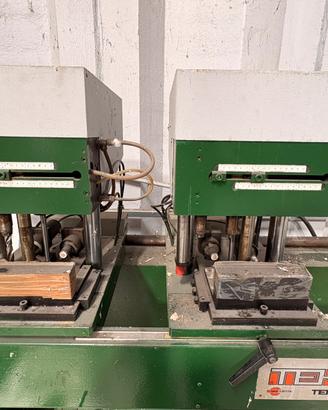 Foratrice doppia testa per alluminio