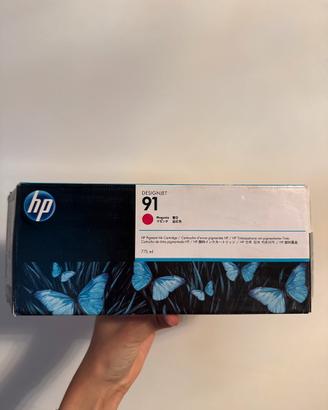 Cartuccia originale HP DesignJet 91 – Magenta
