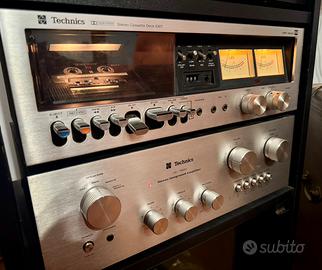 Technics anni ‘70 - ampli e registratore