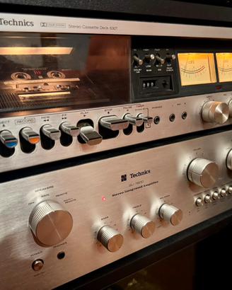 Technics anni ‘70 - ampli e registratore