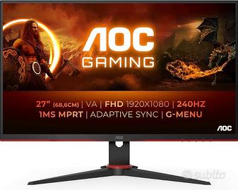 Monitor gaming 240hz