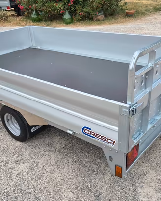 CARRELLO RIMORCHIO CRESCI PT15L BASCULANTE CON RAM