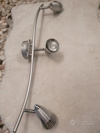 APPLIQUE con 3 faretti Led