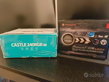 Bundle psu 650w + AIO 240 + braccio doppio monitor