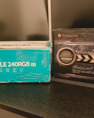Bundle psu 650w + AIO 240 + braccio doppio monitor
