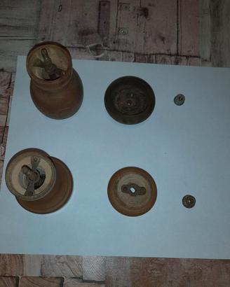 N. 2 MACININI IN LEGNO VINTAGE