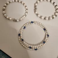 lotto bracciali con perline