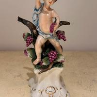 Statua putto Capodimonte Porcellana