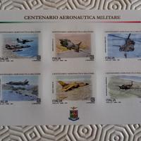 francobolli foglietto 2023 aeronautica militare