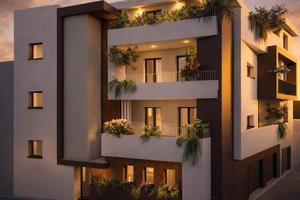 Quadrivano con ascensore, box e cortile privato