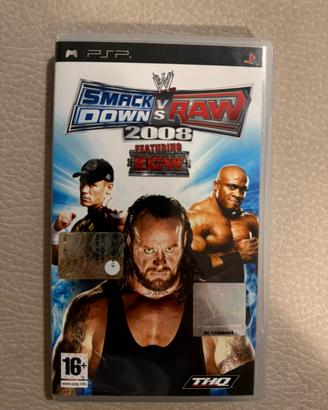 WWE SMACKDOWN VS RAW 2008 FEATURING ECW - PSP