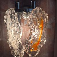 Lampade applique anni 70 murano 