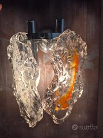 Lampade applique anni 70 murano 
