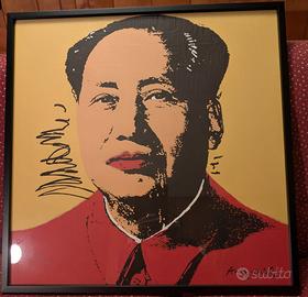 Mao Tse Tung visto da Andy Warhol