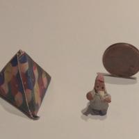 Piccolo gnometto in ceramica