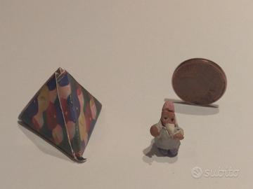 Piccolo gnometto in ceramica