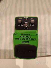 Behringer vintage tube overdrive -LEGGI! 