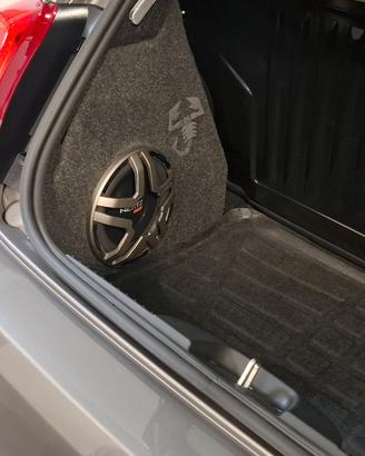 Subwoofer Abarth 500 595 695 e Fiat 500
