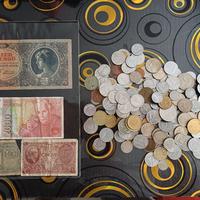 2 lotti monete e banconote