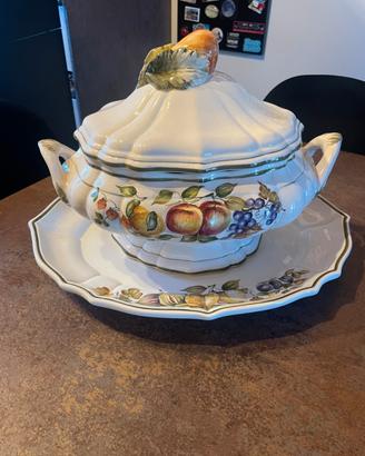 Zuppiera vintage in ceramica Vecchia Bassano