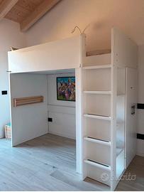 Letto a soppalco SMÅSTAD IKEA