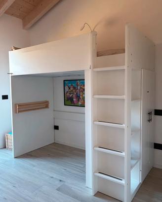 Letto a soppalco SMÅSTAD IKEA