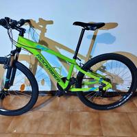 Bici MTB Rockrider Verde Fluo 