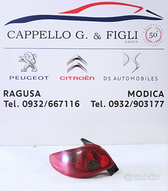 STOP POSTERIORE SX ROSSO PER PEUGEOT 307