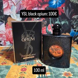 Profumo YSL black opium 100 ml