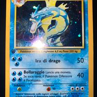 Gyarados Holo 1a Edizione (BS 6/102) Set Base Good