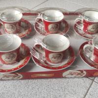 Servizio tazzine caffè natalizio