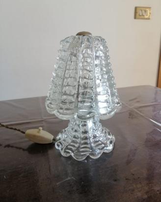 Barovier lampada abat jour vetro rostrato anni ‘30