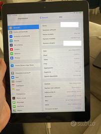 iPad Air 1-128gb WiFi+cellular funzionante