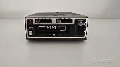 Autoradio VIVI V-501 Vintage Anni 70 Funzionante 