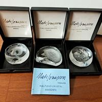 fermacarte in cristallo