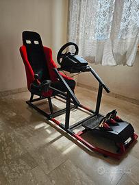 simulatore di guida Volante Logitech G27 completo 