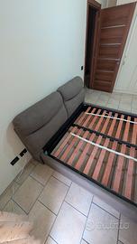 letto matrimoniale con contenitore 