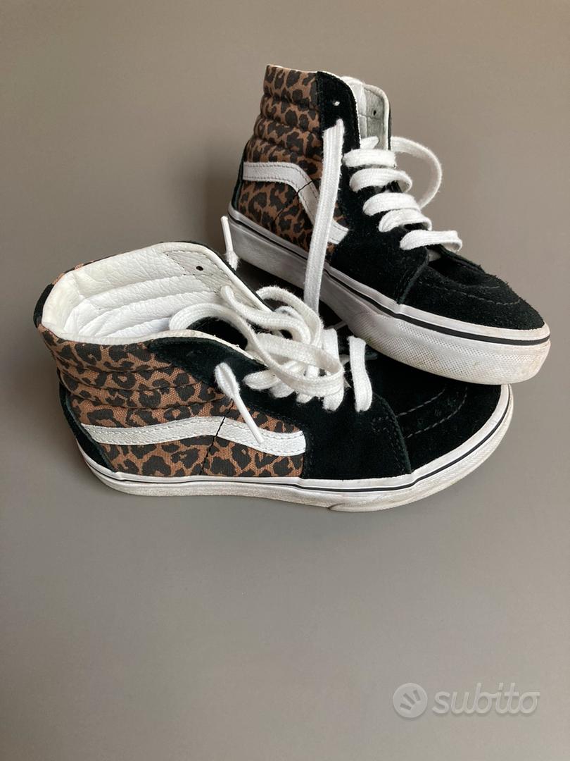 Vans clearance leopardate grigie