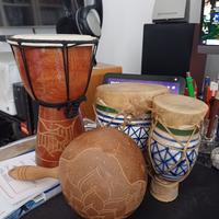 Bongo e maracas